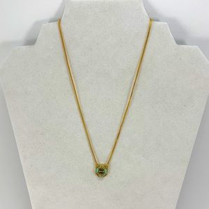 Vince Camuto logo necklace